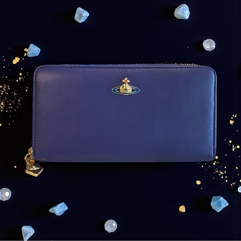 Vivienne Westwood Blue Wallet